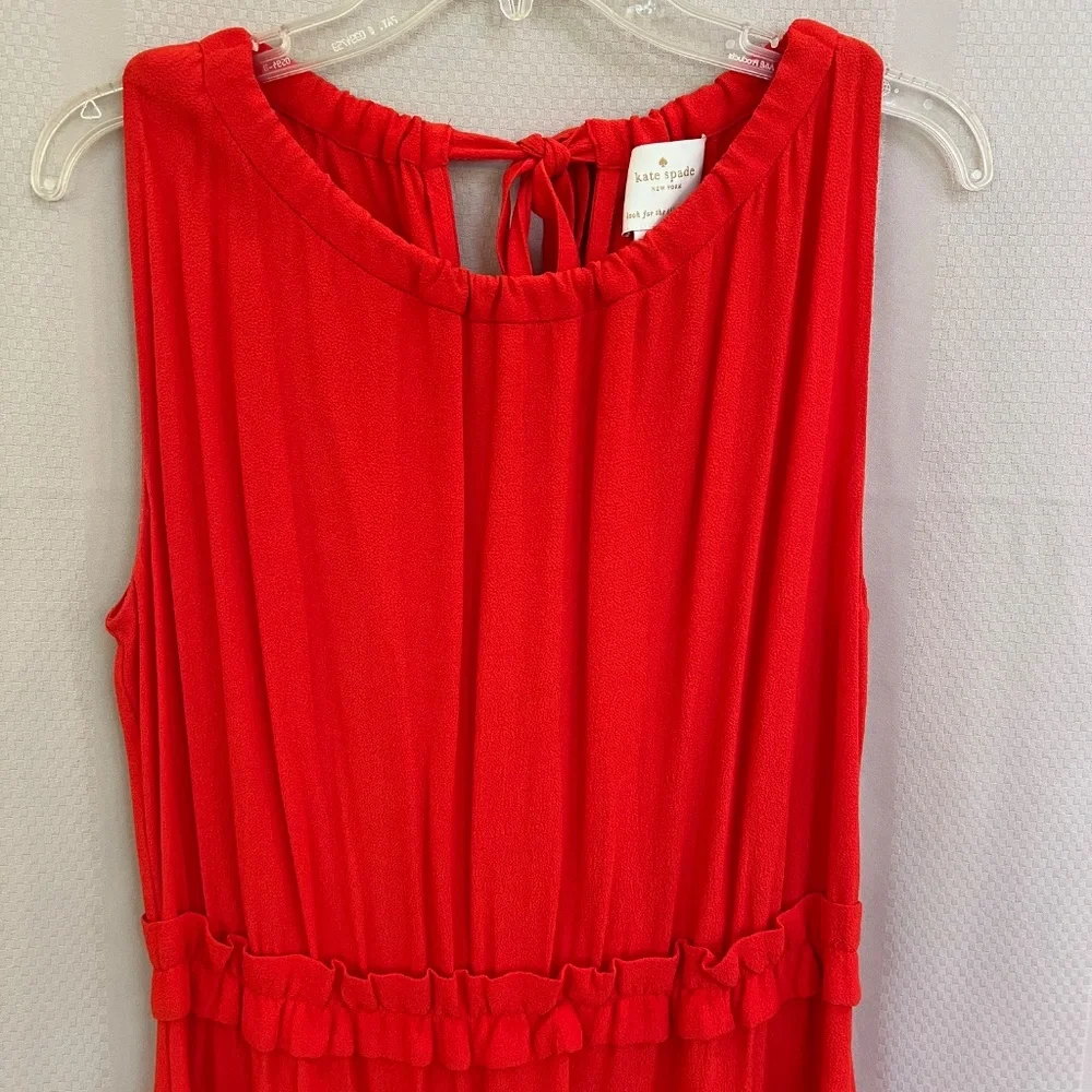 Kate Spade Red Dress Sz14 - Picture 2 of 12